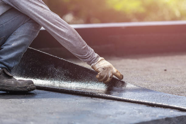 Professional Waterproofing technician working in Sylvia, KS